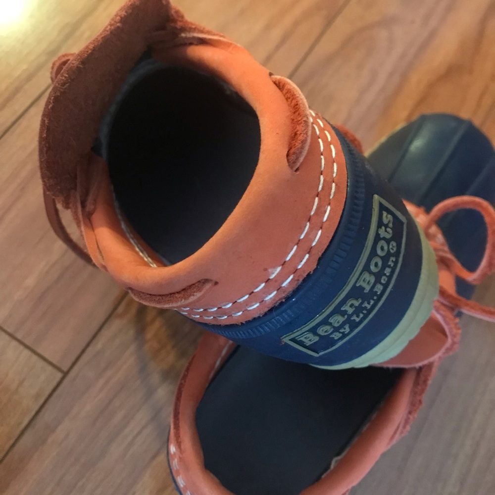 LL BEAN rubber Moc Boots.